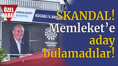 Skandal! Memleket’e aday bulamadılar!